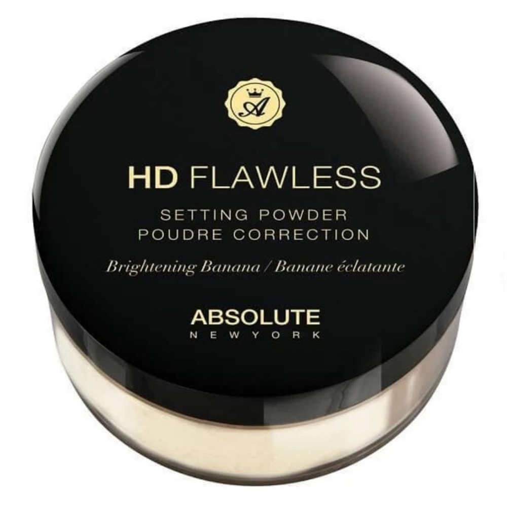 HD Flawless setting powder brightening banana